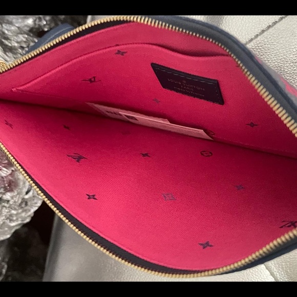 Louis Vuitton Midnight Neverfull Pouch Wristlet - Picture 11 of 15